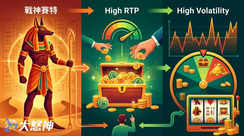 RTP與波動性分析：為什麼ATG電子老虎機推薦戰神賽特？