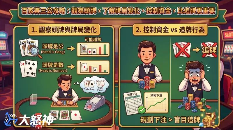 百家樂三公攻略